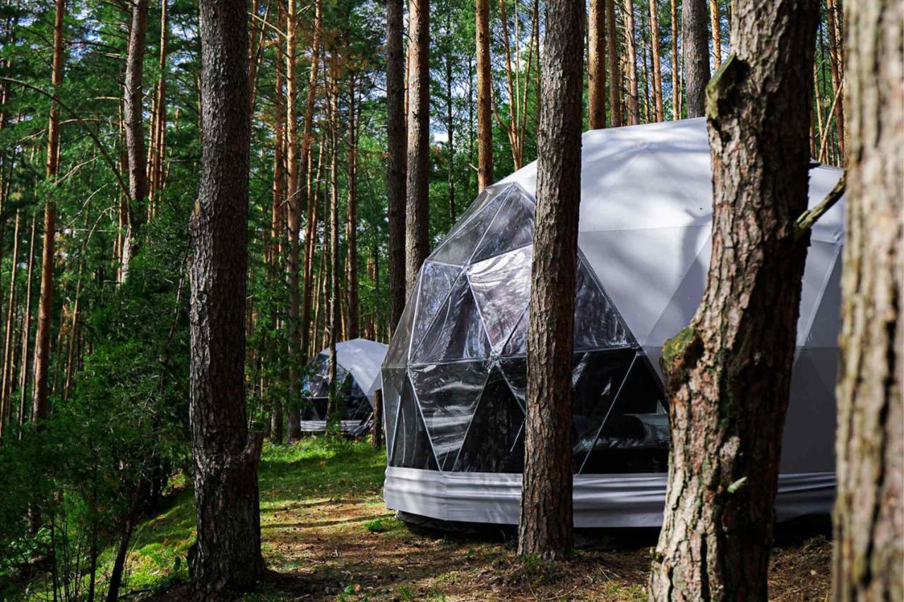 Molėtai Skywoods.Glampingヴィラ エクステリア 写真