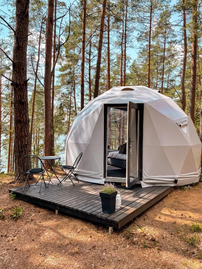 Molėtai Skywoods.Glampingヴィラ エクステリア 写真